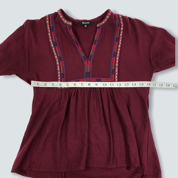 Madewell Embroidered Bohème Popover Shirt - Picture 5 of 7